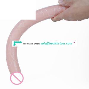 38cm Double Dildo Realistic Penis For Masturbation Stimulate Vaginal Ass Sex Toys For Woman - Buy Double Desbian Flirting