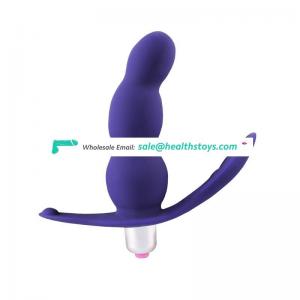 Anal erotics toys for woman and gay with vibrating stimulation