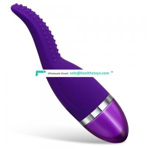 Best seller silicon realistic tongue vibrator women clitoris stimulator sex toys