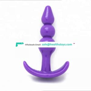 Chinese Factory Top Selling Quality Anal Beads Plug Men Butt Anal Toy Sex Toy