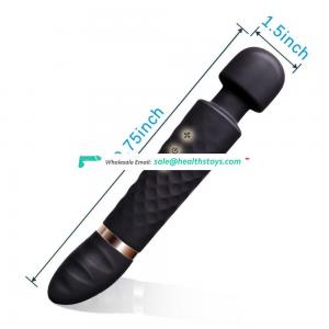 Dual Motor Vibrator Cordless Waterproof Super Therapeutic Wand Massager
