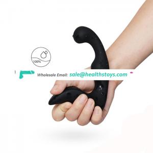 Easy Operation Prostate Massage Vibrating Silicone Sex Toys for Men