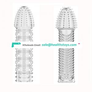 Factory Directly Soft Silicone Penis Extension Sleeve