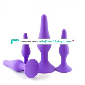 Factory Price Butt Plug Sex Toy with Suction Cups
