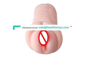 Factory price Silicone Artificial Vagina lifelike plastic sex toy pussy for Men