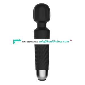 Factory price female vibrator sex toy hot av massager USB charge wireless Magic Wand Massager