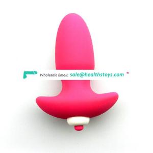 Factory wholesale full silicone ass adult anal toys gay toys anal sex butt plug vibrator