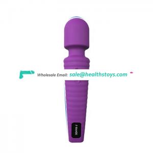 Food Grade Silicone USB Bodywand Message Women Plug-in Pussy Masturbators Sex Toys For Adults