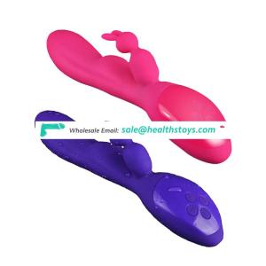 G-spot vibrator clitoral stimulators silicone Rabbit Vibrator for women vaginal masturbation