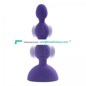 Good Quality Strong Suction Silicone Anal Sex Bead Sex Toys For Female Man