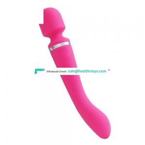 Handheld Vibrator Back Massager Wireless Double End Vibrate Electric Massager Wand Portable Body Massager
