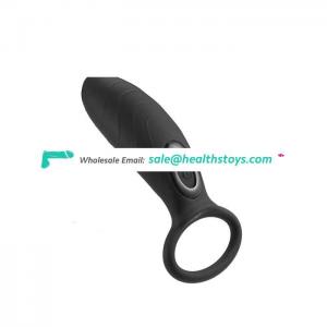 High Quality Vibrating Adult Product Silicone Adjustable Cock Ring