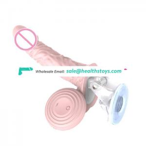 Hot Selling Realistic Vibrating Dildo with Suction Cup for Men