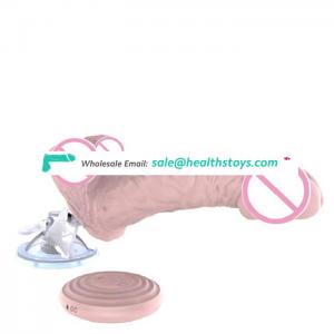 Hot Selling Realistic Vibrating Dildo with Suction Cup for Men