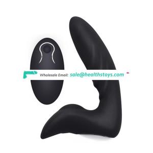 Multi-Speed USB Rechargeable New Silicone Male Prostate Anal Toys Massager with Remote Control