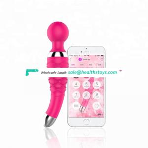 New Product App Control Silicone AV Magic Bodywand Female Sex Toy Made In China