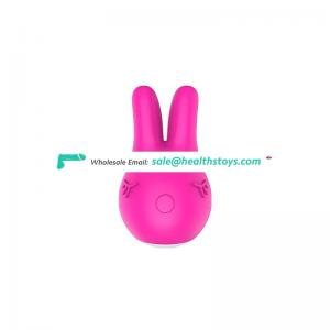 New products mini rabbit shape vibrator for female masturbator