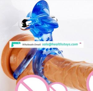 Pink purple big cock ring for men penis long time sex toys
