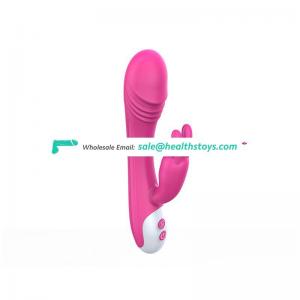 Rabbit sex adult toys,Rechargeable clitoral vibrator and g spot female masturbation vibrator
