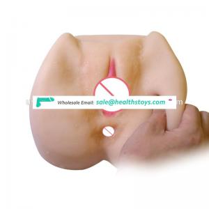 Realistic Vagina Masturbator Doll Sex Silicone Rubber Product Sex Pussy and Ass