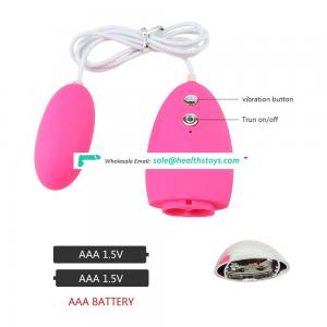 Remote control pink insert vagina vibrator egg sex toy for woman