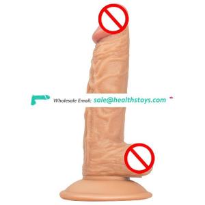 Sex Tools Adult Novelty Sex Toy Strong Suction 7.3 Inch Plastic Penis