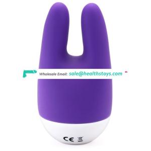 Sex shop best seller portable vibrator clitoris stimulator, USB Rechargeable kawaii clit stimulator
