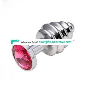 Special Appearance Adult Toy 13 Color Optional Metal Anal Plug