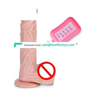 Wireless remote control G-spot magic wand Vagina Massager sex toy penis insert vibrator