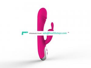 made of medical grade silicone ABS core wrapped advanced vibrator for female