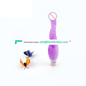ml-A003 Purple Anal toy sex Machine Accessories,Silicone Penis for Masturbation