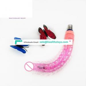 ml-A027 Bent, Pink Penis Accessories With Thorns for Female Sex Machine