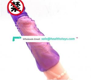penis extender sleeve condom dick extention condom for men small penis